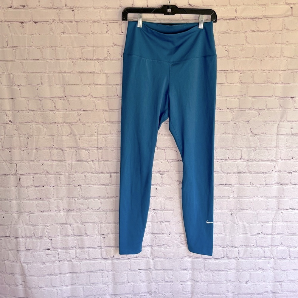 Nike Dri-Fit Blue Athletic Leggings Woman’s‎ Size Medium